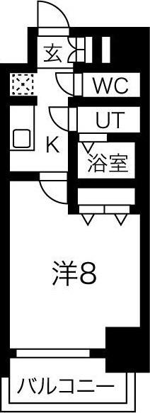 メイクスアート太閤通（1204） 間取り図画像