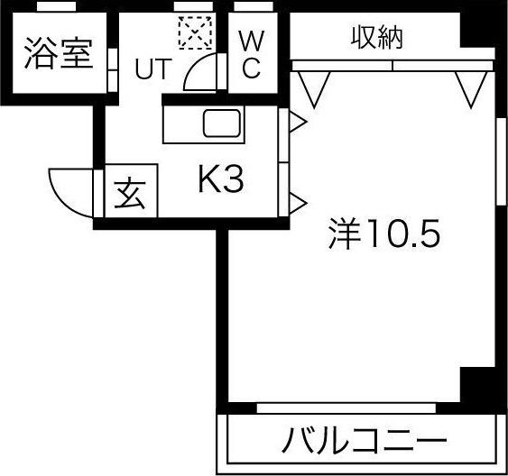 アッサンブラージュ（505） 間取り図画像