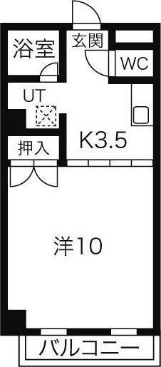 アッサンブラージュ（801） 間取り図画像