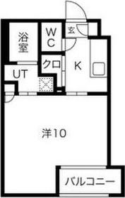 SPACE CUBE HONJIN（407） 間取り図画像