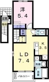 ヴィスタレジーナ（202） 間取り図画像