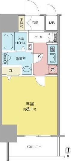 SHOKEN　Residence名古屋SOUTH（301） 間取り図画像