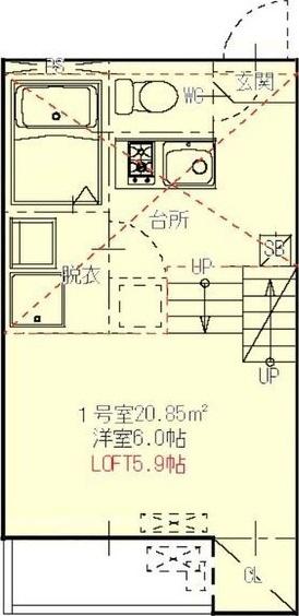 プランドールレガリア（201） 間取り図画像