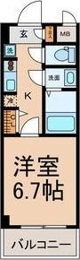 Stella（406） 間取り図画像