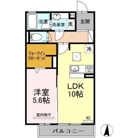 レクシオン横井（105） 間取り図画像
