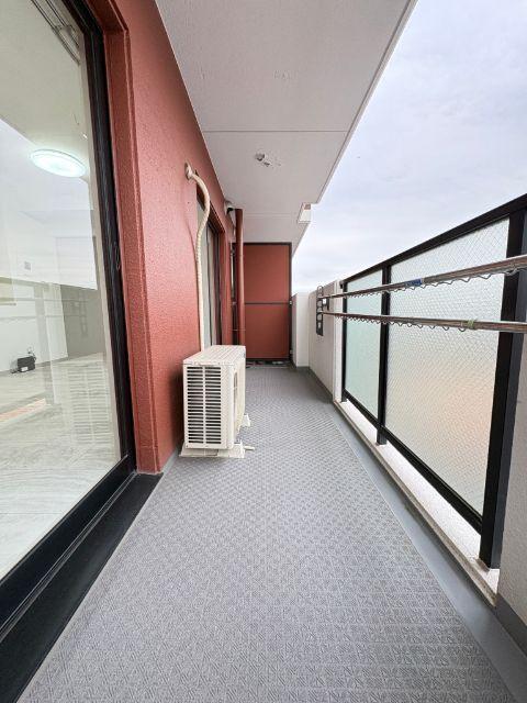 名古屋市東区白壁マンション バルコニー