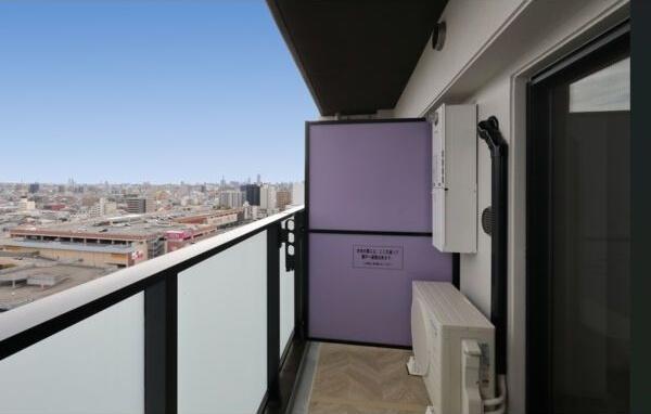S-RESIDENCE庄内通駅前curere（1006） バルコニー