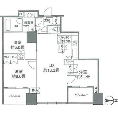  間取り図写真
