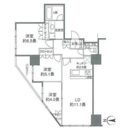  間取り図写真