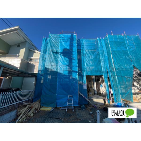 建築中！！出来らがるのが楽しみですね