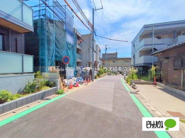 前面道路は南西向きで6ｍ