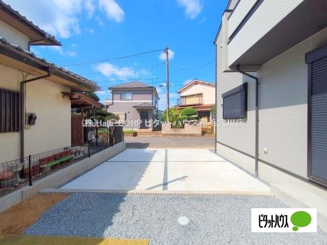 並列２台分の駐車スペース