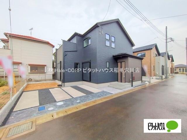 並列２台分の駐車スペース。閑静な住宅街です