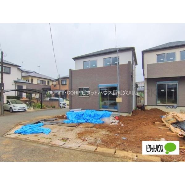 もうすぐ完成！角地で開放的