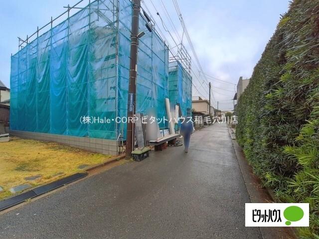 前面道路は車は行き止まり