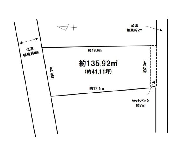 千葉市中央区亀岡町１期 区画図