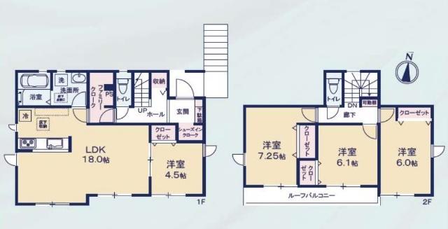 千葉市緑区あすみが丘東２丁目25-1期 間取り図画像