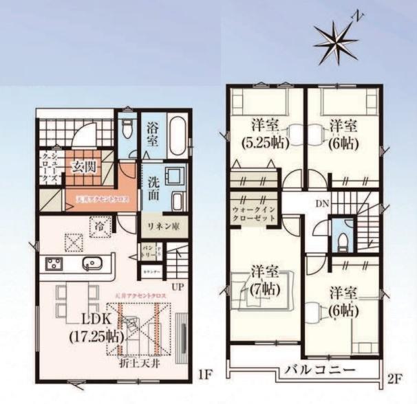 千葉市高品町２期　２号棟 間取り図画像