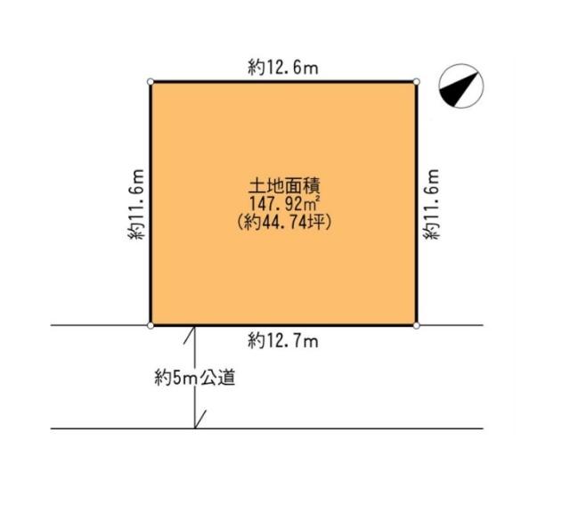 中志津２丁目　売地 区画図