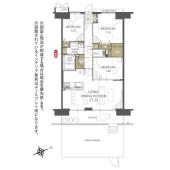 稲毛長沼パークハウス 間取り図画像