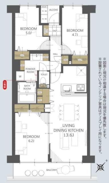 ハイラーク千葉 間取り図画像