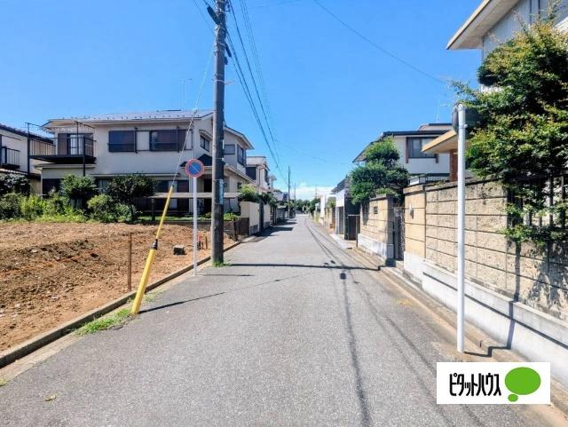 Livele Garden.S鎌ヶ谷市東初富４丁目　〜敷地面積56坪越え・角 前面道路含む現地写真