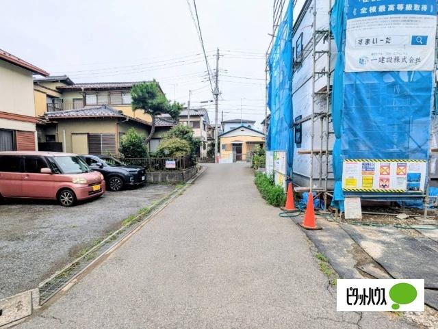 東道野辺６丁目第２ 前面道路含む現地写真