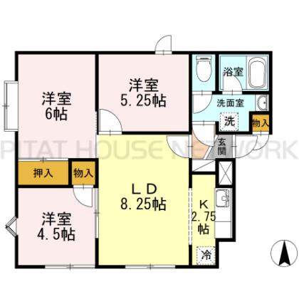  間取り図写真