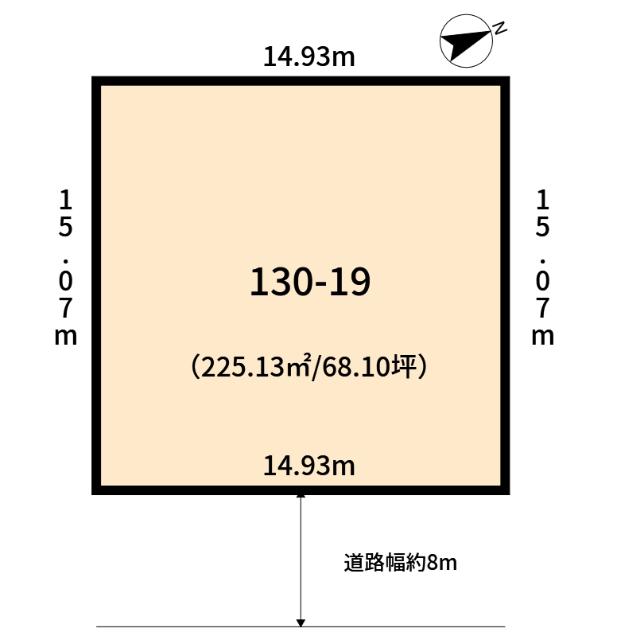 68坪