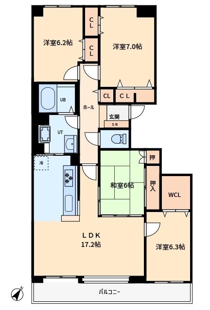 4LDK,94.8㎡