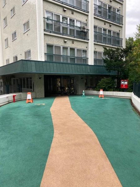 ドミ中島公園 エントランス