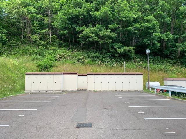 ポートヒル小樽 駐車場