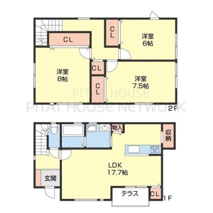  間取り図写真