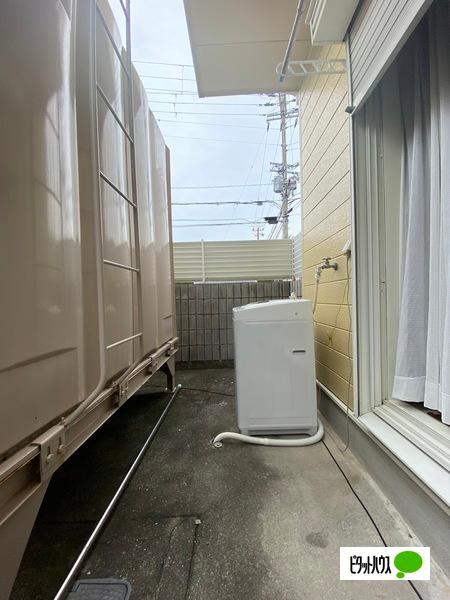 和歌山市西浜アパート 庭