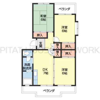  間取り図写真