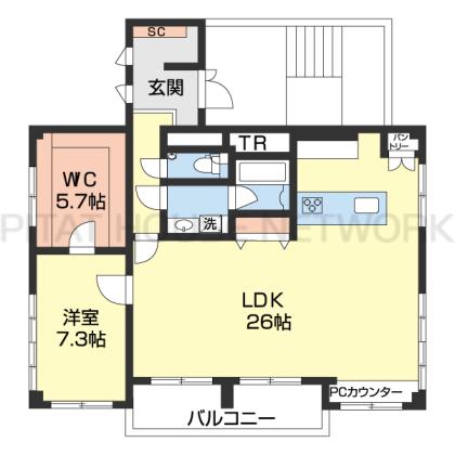  間取り図写真