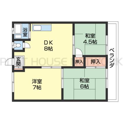  間取り図写真
