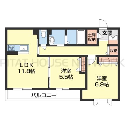  間取り図写真