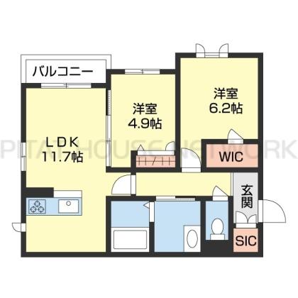  間取り図写真