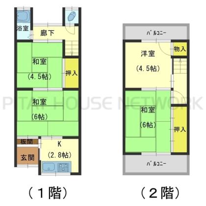  間取り図写真