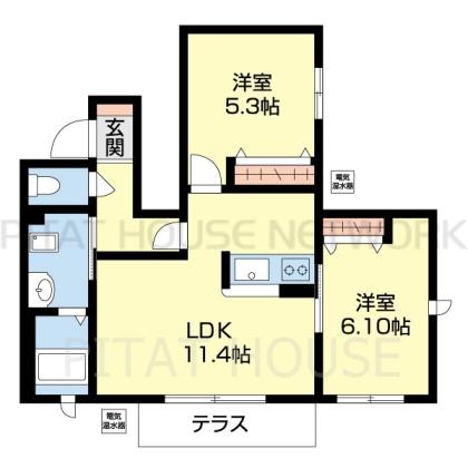  間取り図写真