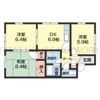  間取り図写真