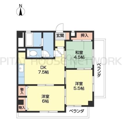  間取り図写真