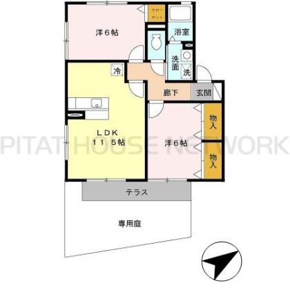  間取り図写真