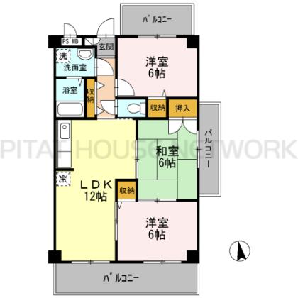  間取り図写真