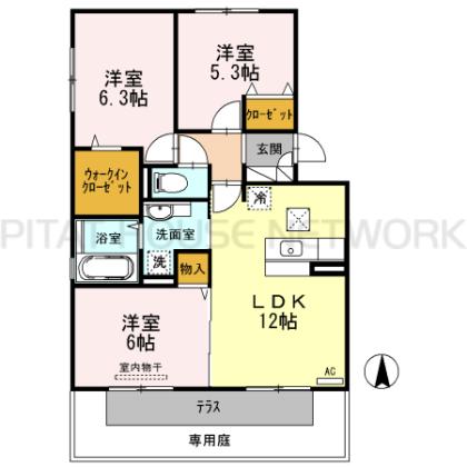  間取り図写真