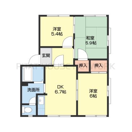  間取り図写真