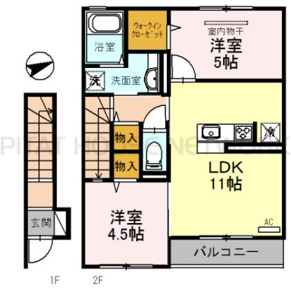  間取り図写真