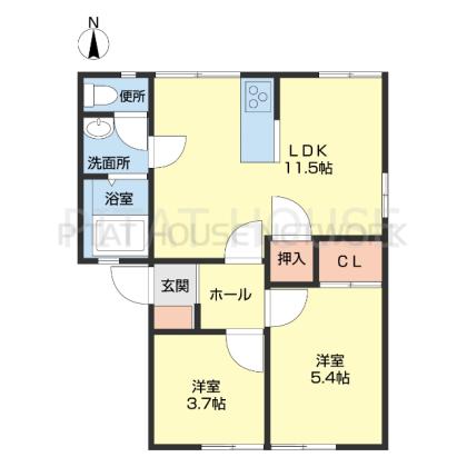  間取り図写真