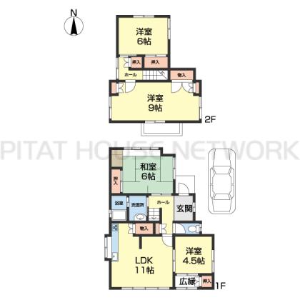  間取り図写真